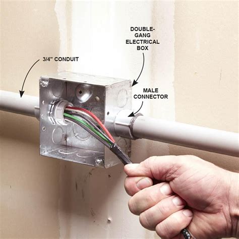 how to pop up conduit holes from plastic electrical box|sealing unused holes in plastic box.